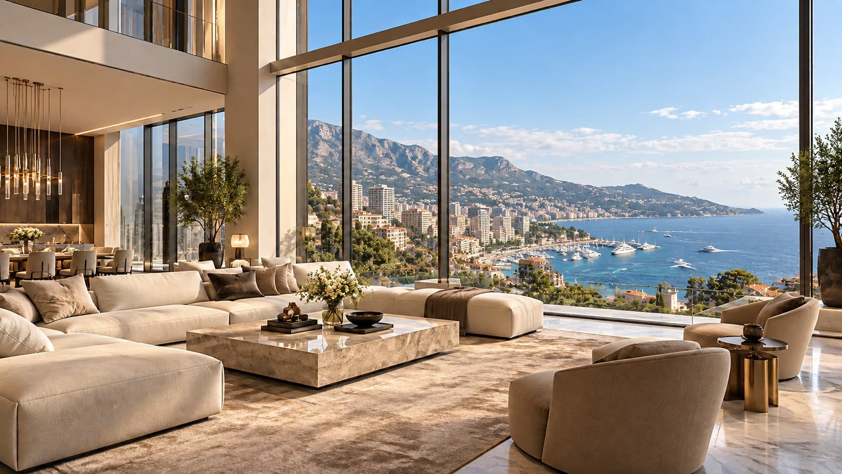 Penthouse above the Harbour, Monte Carlo, Monaco